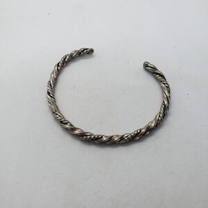 Sterling Silver Twisted Cuff Bracelet